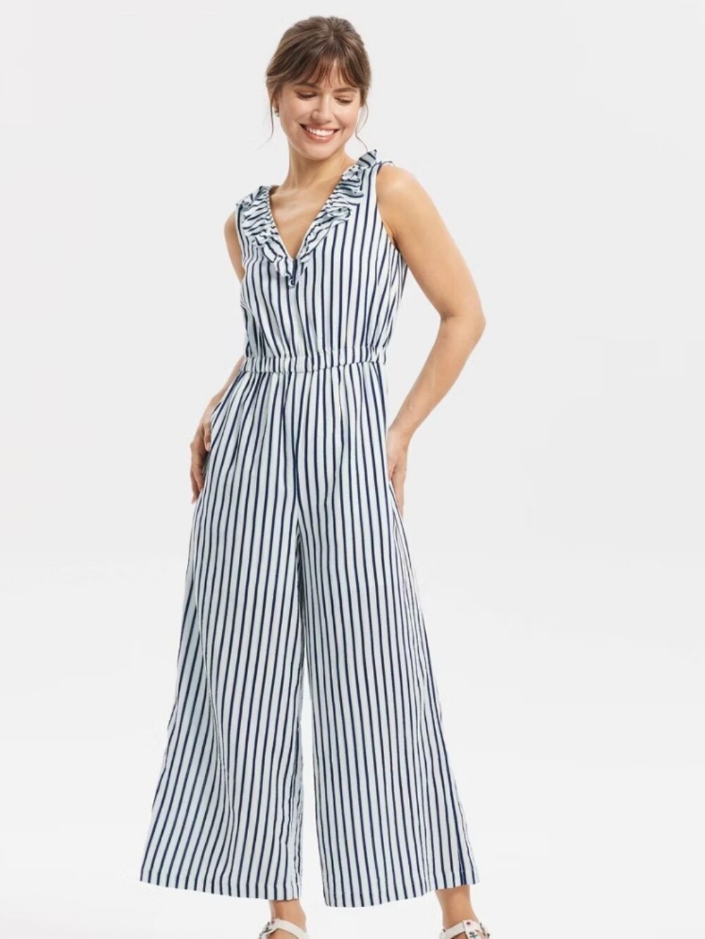 Little Flaw, Pictured! Universal Thread Jumpsuit Size L